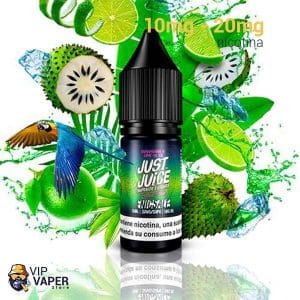 Just Juice Nic Salt Exotic Fruits Guanabana & Lime On Ice 10ml