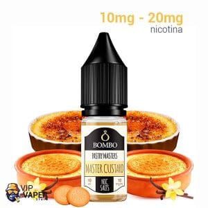Master Custard 10ml - Pastry Masters Nic Salts by Bombo