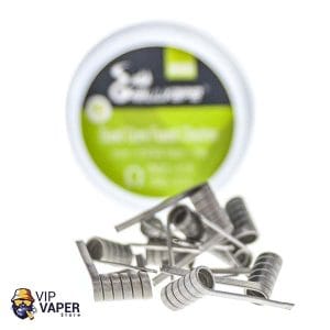 Resistencia Quad Core Fused Clapton Ni80 (10pcs) - Hellvape