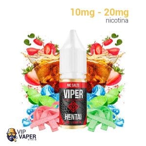 Hentai Nic Salts 10ml - Viper