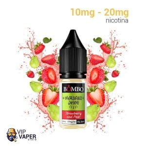 Strawberry and Pear 10ml - Wailani Juice Nic Salts by Bombo