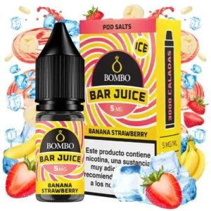 banana strawberry ice bar juice bombo