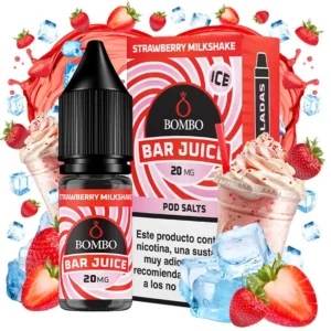 batido de fresa bombo